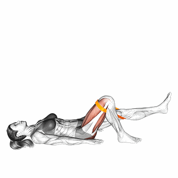 Banded Single-Leg Glute Bridge