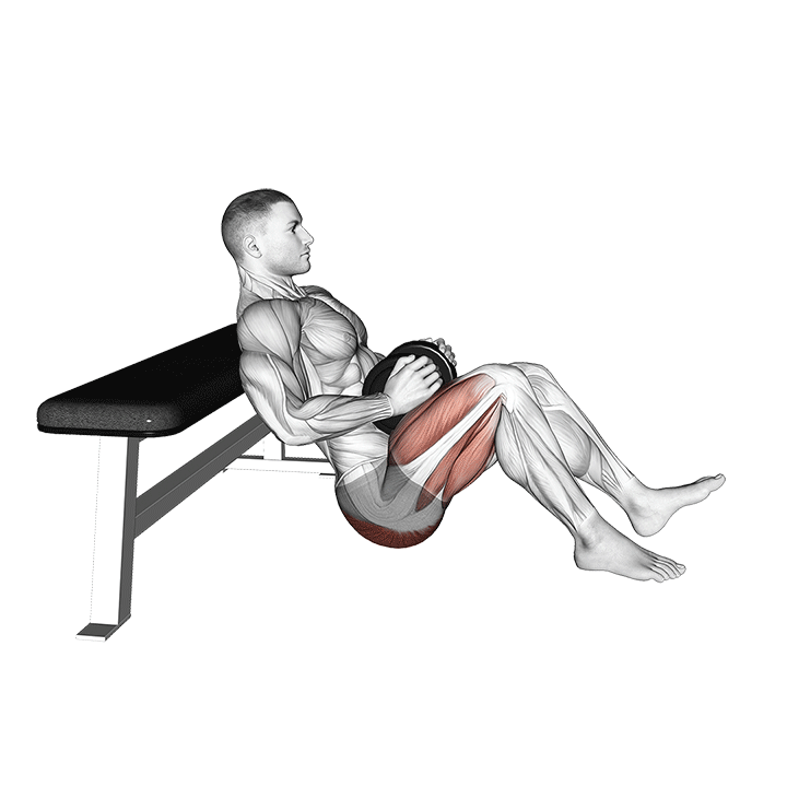 Hip thrust unijambiste haltère